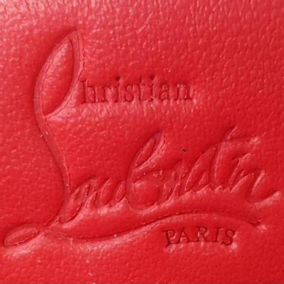 Christian LOUBOUTIN White Patent Leather Vero Dodat Clutch Shoulder Handbag - Picture 13 of 13